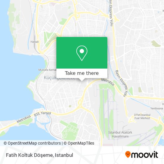 Fatih Koltuk Döşeme map