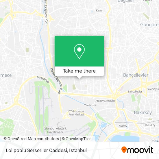 Lolipoplu Serseriler Caddesi map