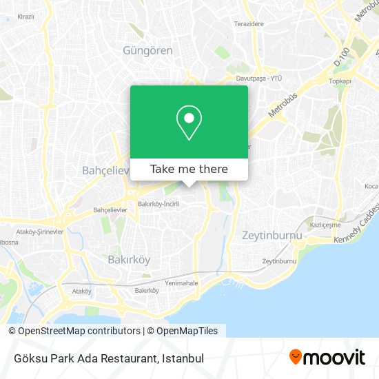 Göksu Park Ada Restaurant map