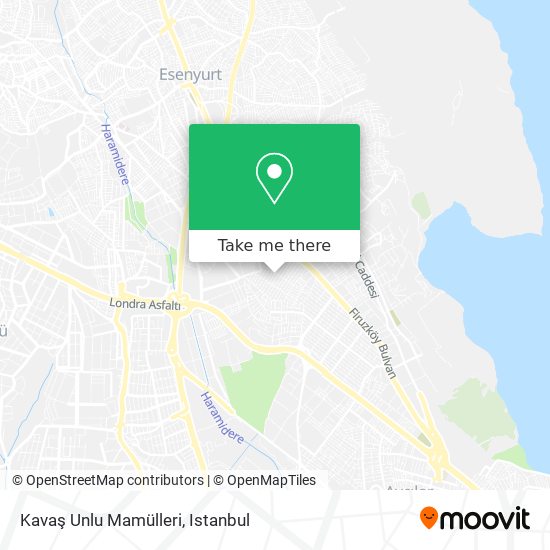 Kavaş Unlu Mamülleri map