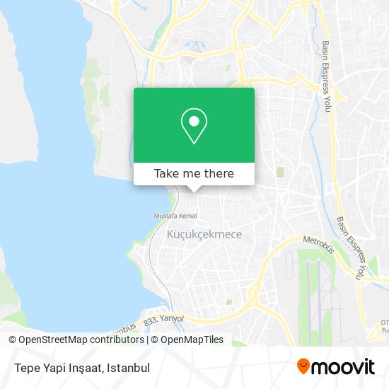Tepe Yapi Inşaat map