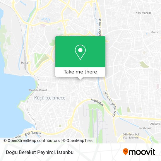 Doğu Bereket Peynirci map