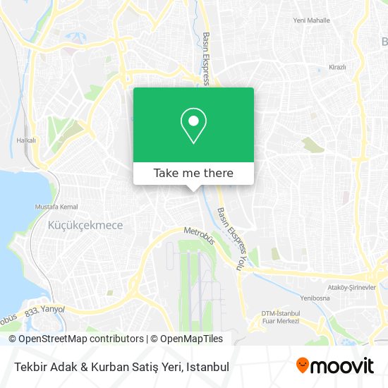 Tekbir Adak & Kurban Satiş Yeri map