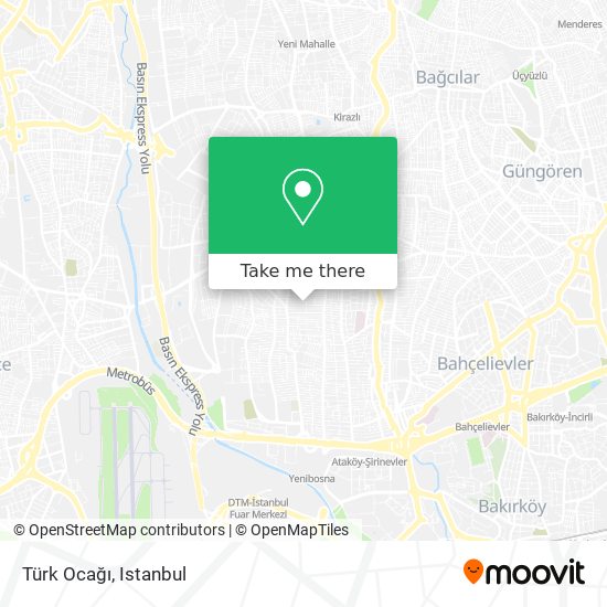 Türk Ocağı map