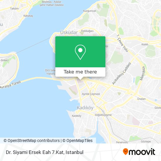 Dr. Siyami Ersek Eah 7.Kat map
