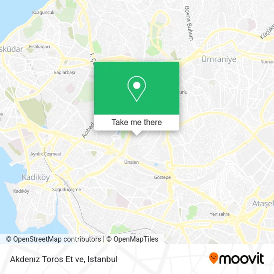 Akdenız Toros Et ve map