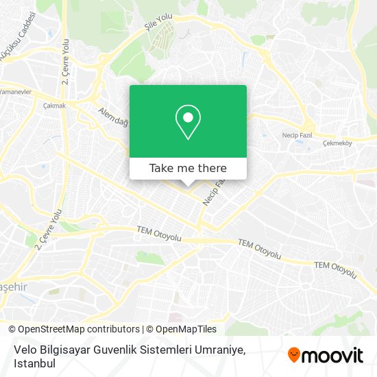 Velo Bilgisayar Guvenlik Sistemleri Umraniye map