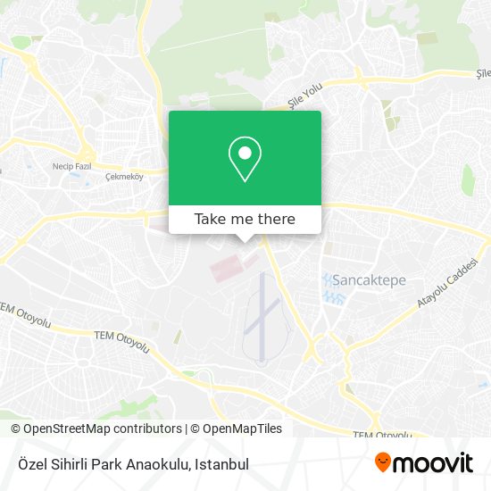 Özel Sihirli Park Anaokulu map