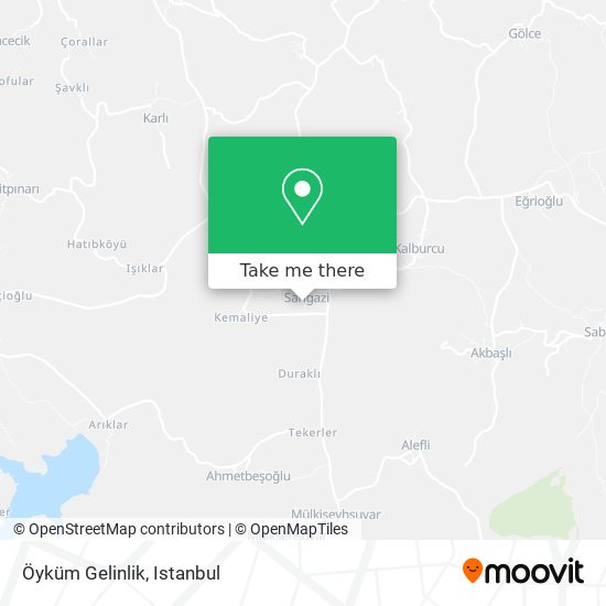 Öyküm Gelinlik map