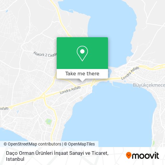 Daço Orman Ürünleri İnşaat Sanayi ve Ticaret map