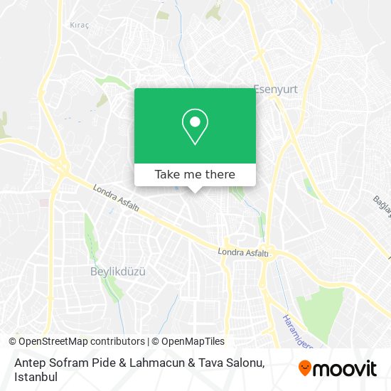 Antep Sofram Pide & Lahmacun & Tava Salonu map