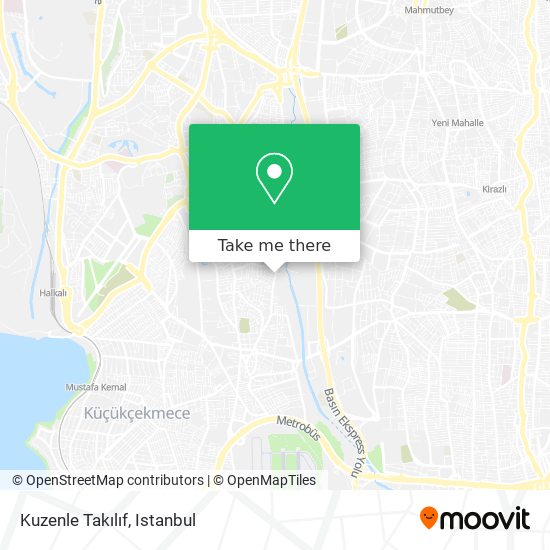 Kuzenle Takılıf map