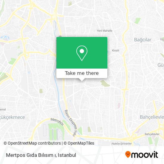 Mertpos Gıda Bılısım ı map