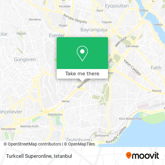 Turkcell Superonline map