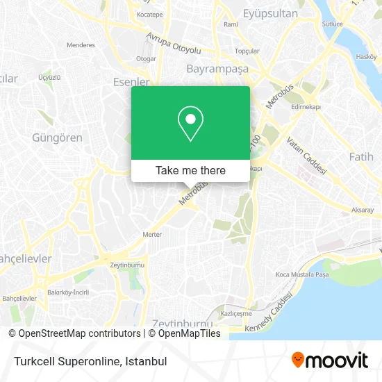 Turkcell Superonline map
