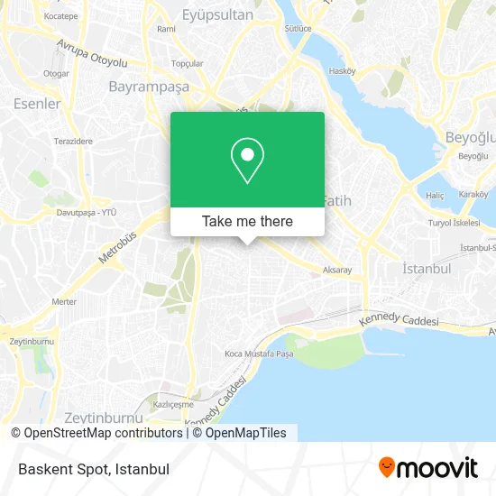 Baskent Spot map
