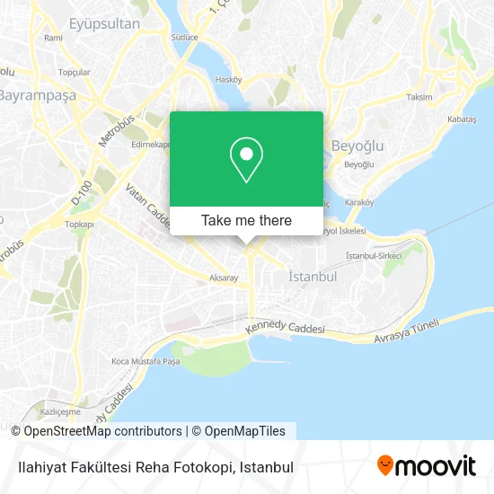 Ilahiyat Fakültesi Reha Fotokopi map