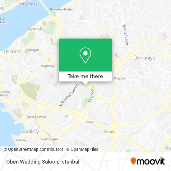 Oben Wedding Saloon map