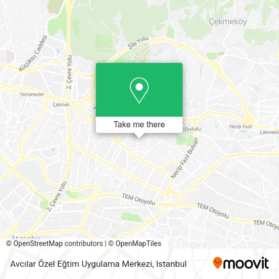 Avcılar Özel Eğtim Uygulama Merkezi map
