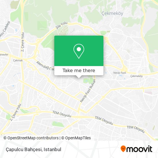 Çapulcu Bahçesi map