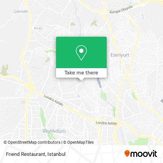 Frıend Restaurant map