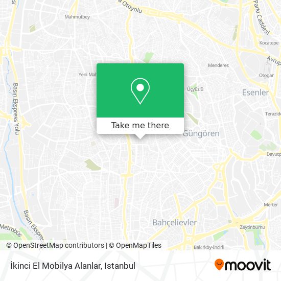 İkinci El Mobilya Alanlar map