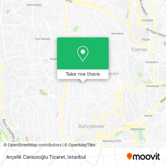 Arçelik Cansızoğlu Ticaret map