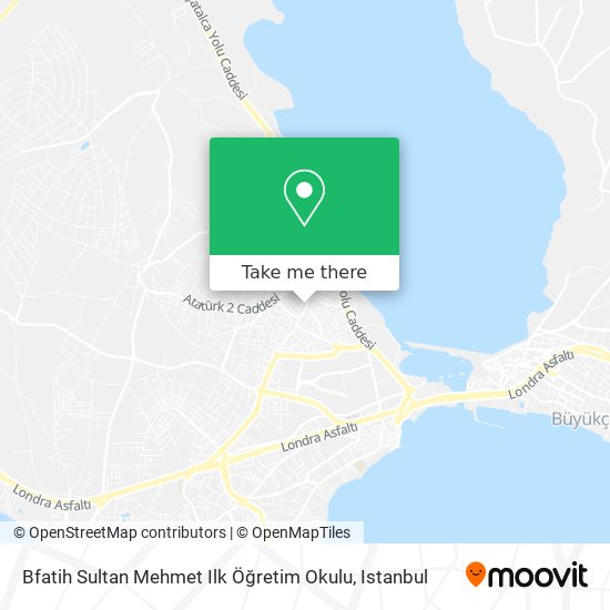 Bfatih Sultan Mehmet Ilk Öğretim Okulu map