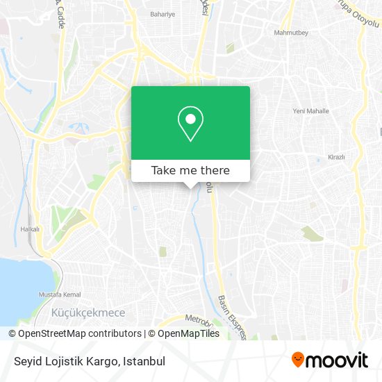 Seyid Lojistik Kargo map