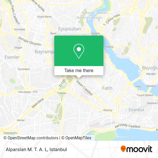 Alparslan M. T. A. L map