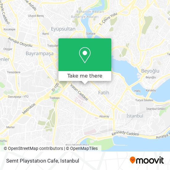 Semt Playstatıon Cafe map