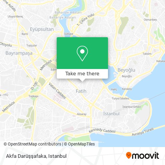 Akfa Darüşşafaka map