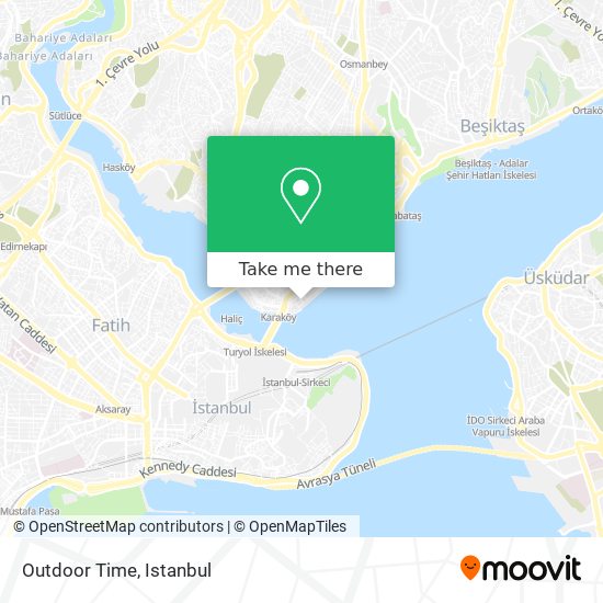 Outdoor Time map