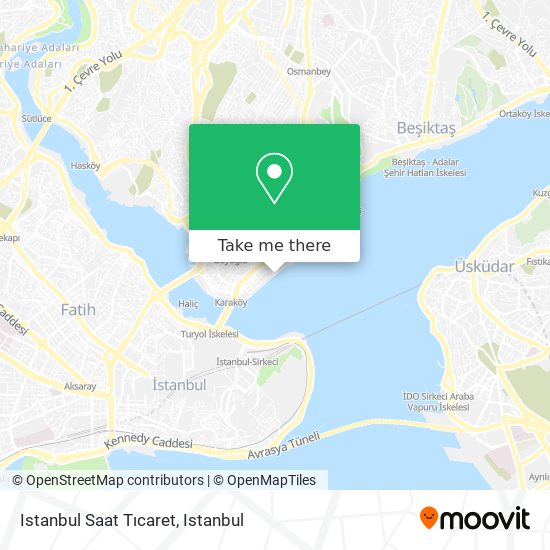 Istanbul Saat Tıcaret map