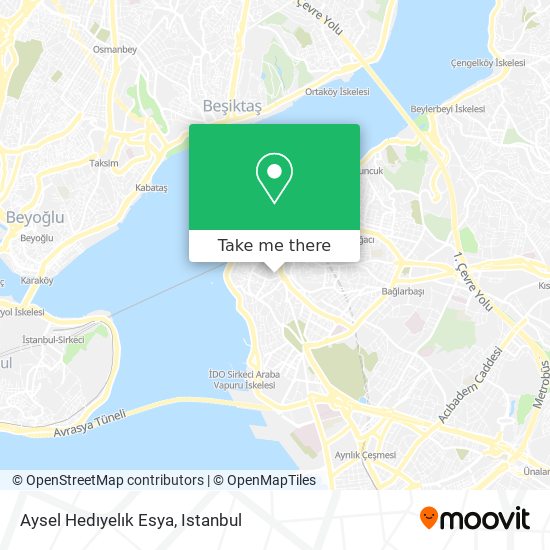 Aysel Hedıyelık Esya map