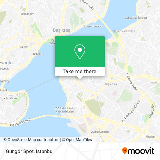 Güngör Spot map