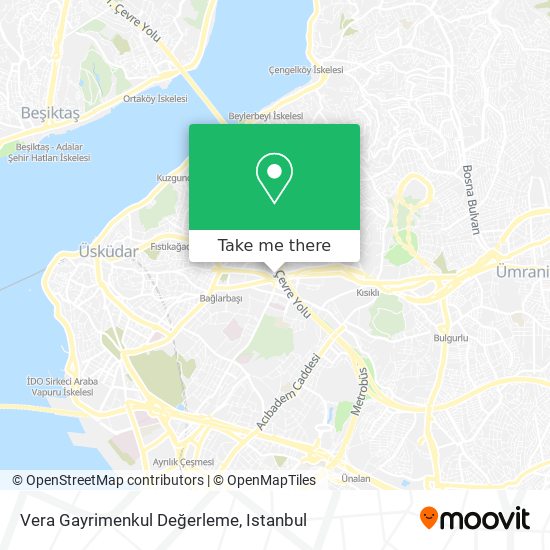 Vera Gayrimenkul Değerleme map