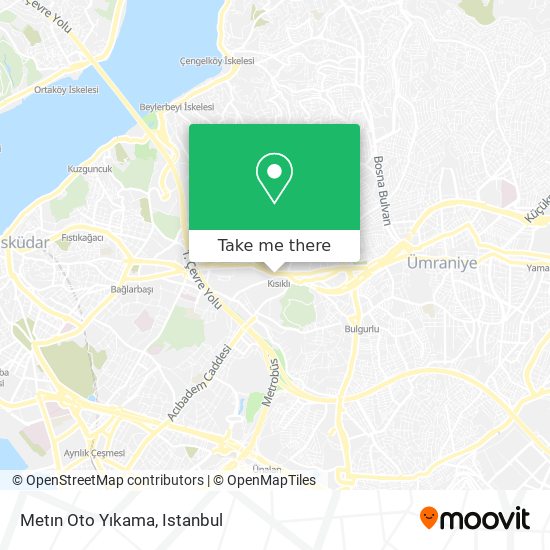 Metın Oto Yıkama map