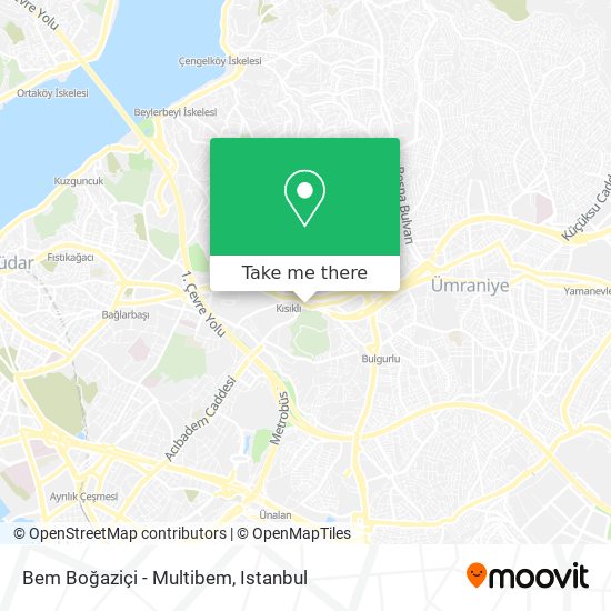 Bem Boğaziçi - Multibem map