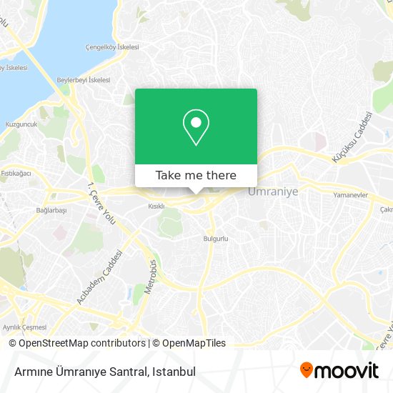 Armıne Ümranıye Santral map