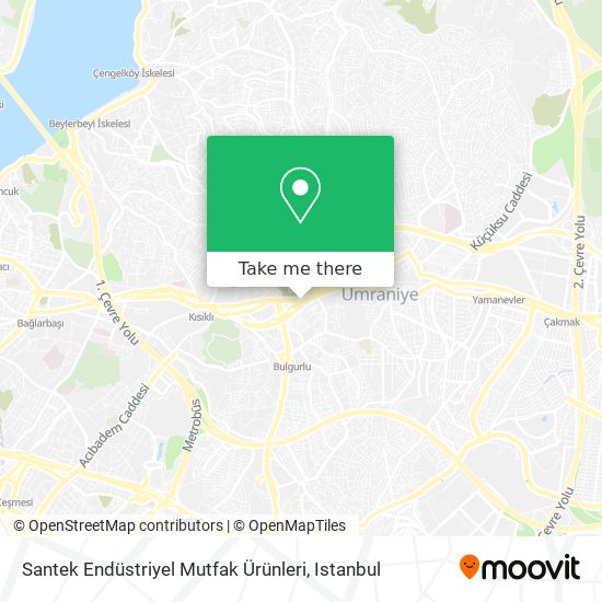 Santek Endüstriyel Mutfak Ürünleri map