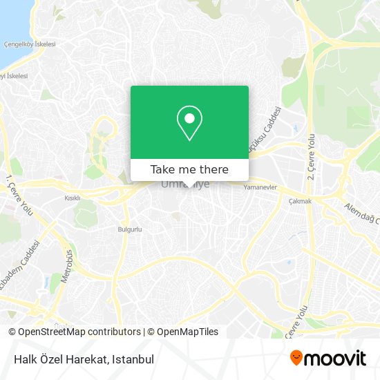 Halk Özel Harekat map