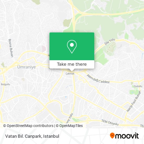 Vatan Bıl. Canpark map