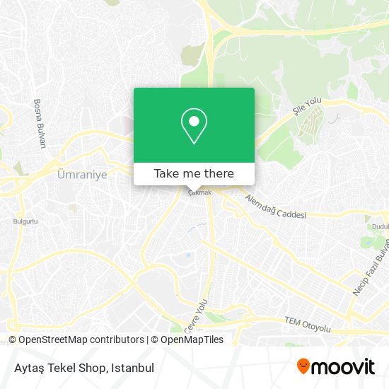 Aytaş Tekel Shop map