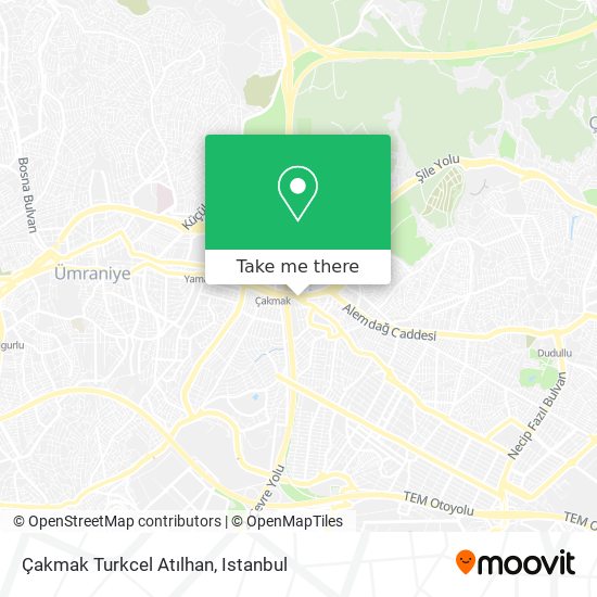 Çakmak Turkcel Atılhan map