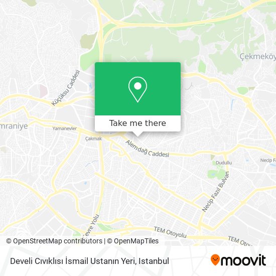 Develi Cıvıklısı İsmail Ustanın Yeri map