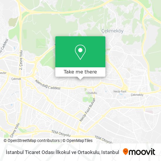 İstanbul Ticaret Odası İlkokul ve Ortaokulu map