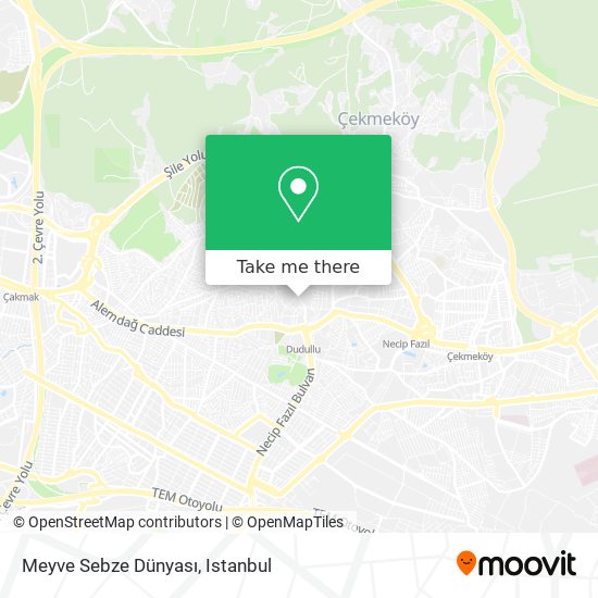 Meyve Sebze Dünyası map