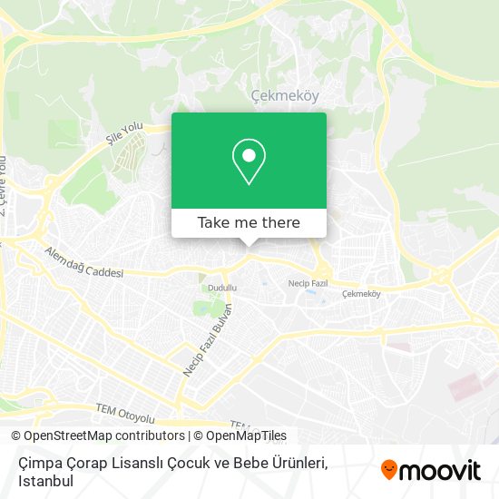 Çimpa Çorap Lisanslı Çocuk ve Bebe Ürünleri map