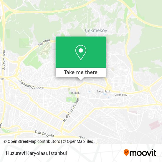 Huzurevi Karyolası map